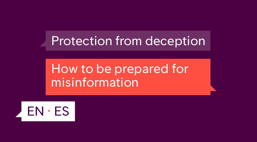 In this course, you’ll learn all about misinformation, including how and why it spreads, what you can do to outsmart it, and how you can protect yourself, as well as your friends and family, against it.
After 14 days you should feel much more prepared to spot and deal with any misleading or false information targeting your community.