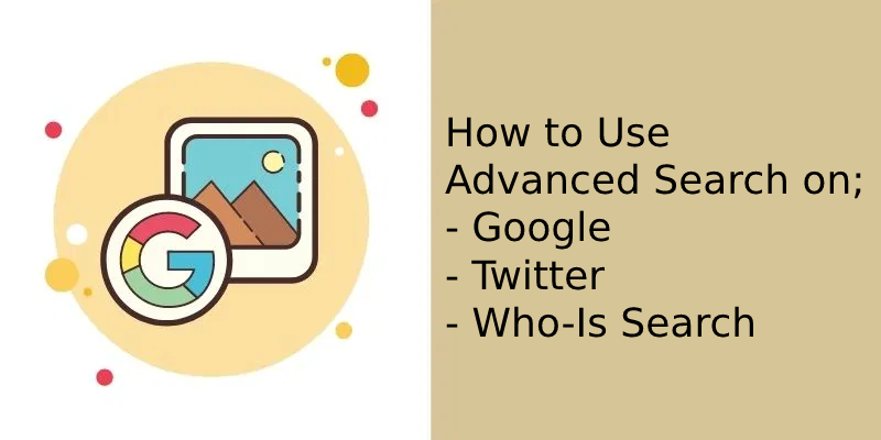 As a Fact Checker, this tools will be handy in becoming a power internet user by being able to do advanced search on Twitter, Google and Who-is domain search.