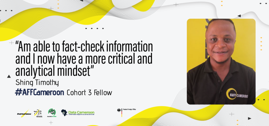 “Am able to fact-check information and I now have a more critical and analytical mindset”