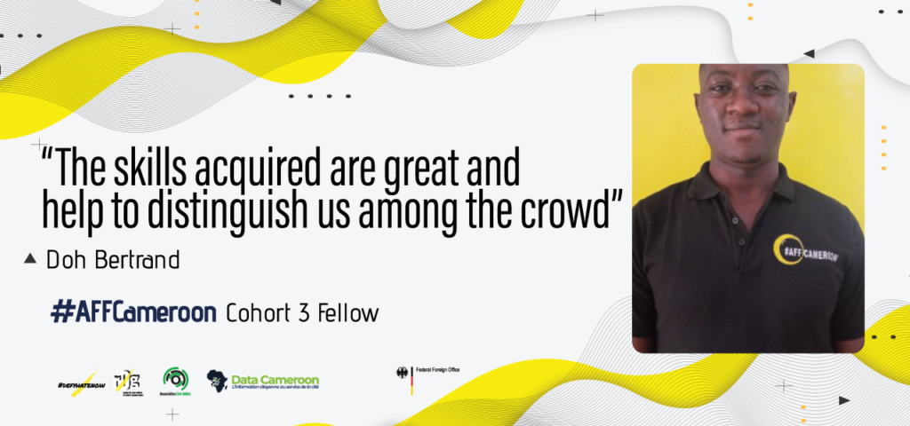 “The skills acquired are great and help to distinguish us among the crowd”